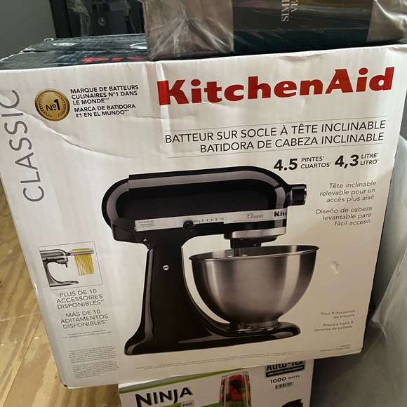 KitchenAid Kitchen Kitchenaid 45 Quart Tilting Stand Mixer Black